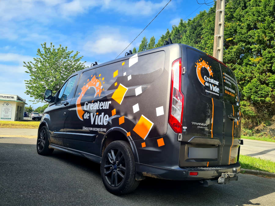 marquage camion créateurs de vide