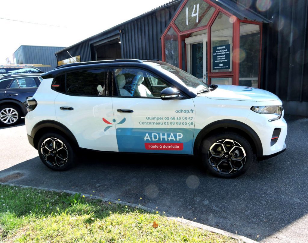 marquage véhicules adhap