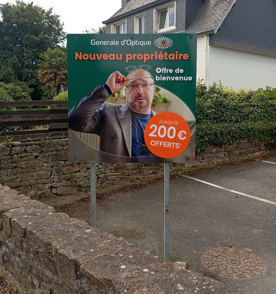 panneau à Concarneau